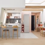 Arranging a kitchen with an attic: 8 clever examples
