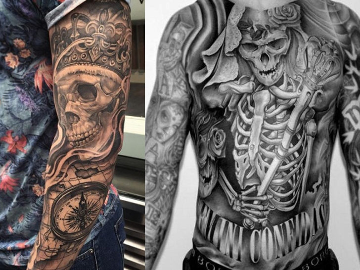 what-does-a-skeleton-hand-and-rose-tattoo-mean